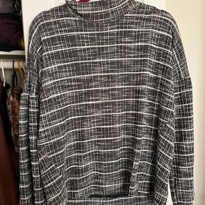 Mock neck turtleneck